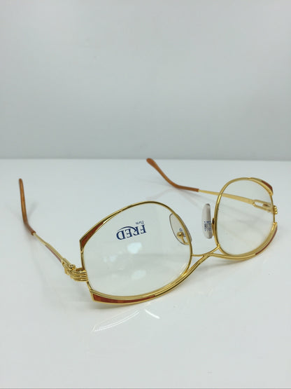 Vintage FRED Lunettes Paris Joyau Gold Eyeglasses - Super Vision Optical