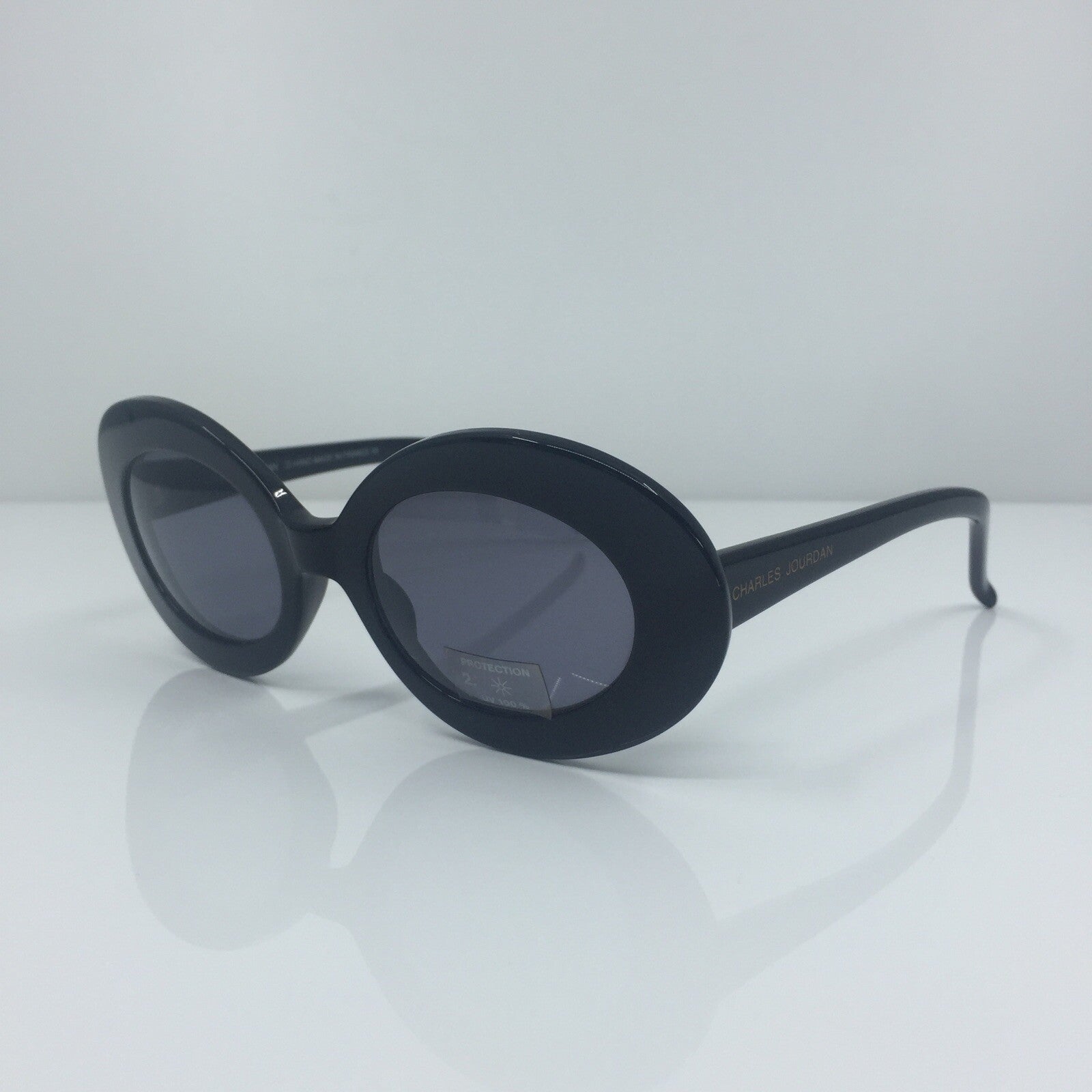 Vintage Charles Jourdan Charles Jourdan CJ 9524 Tijuana Black Sunglasses - Super Vision Optical