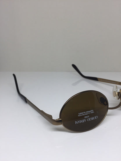 Vintage Giorgio Armani GA 679 Gold Sunglasses - Super Vision Optical
