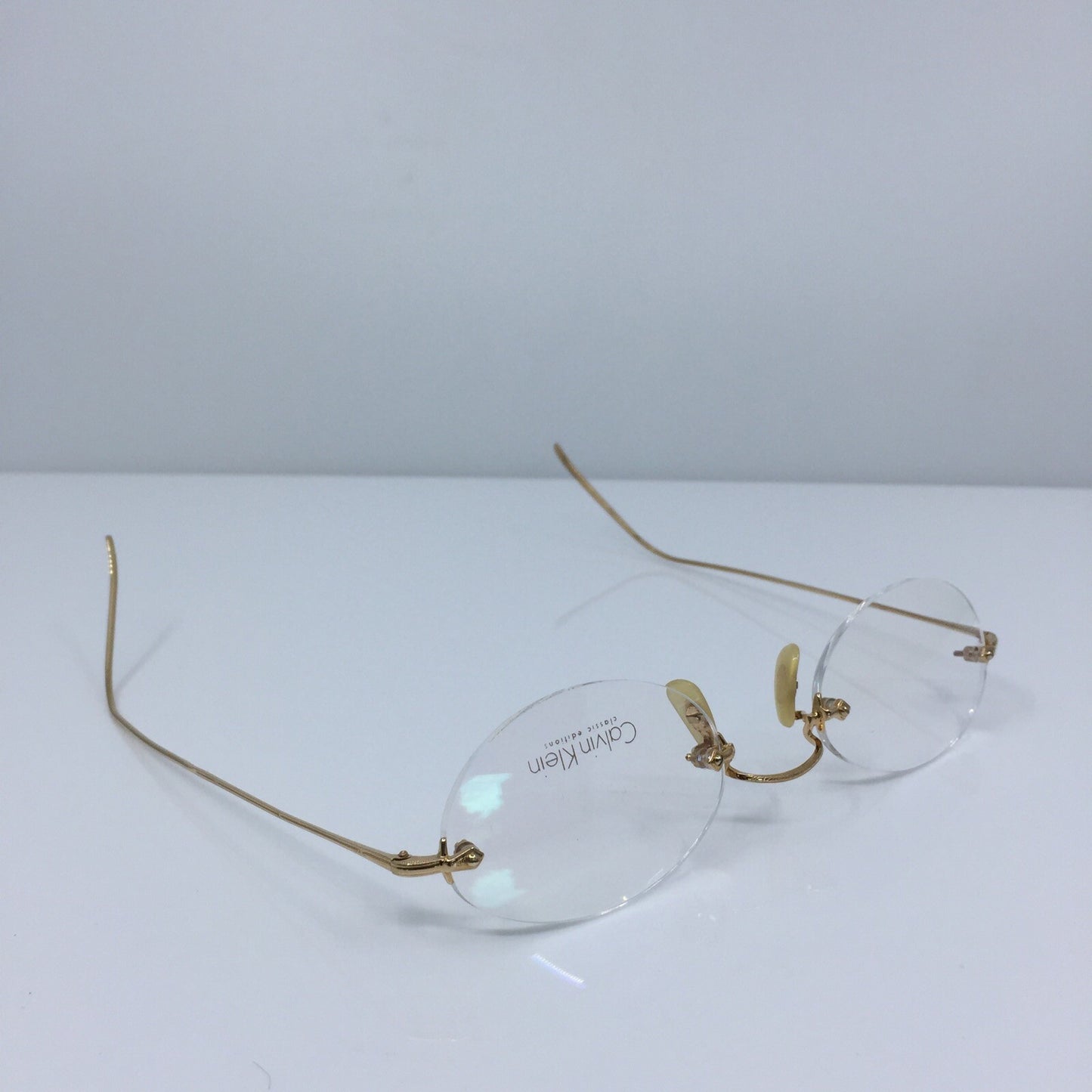 Vintage Calvin Klein CK CLASSIC EDITIONS C9 Gold Sunglasses - Super Vision Optical