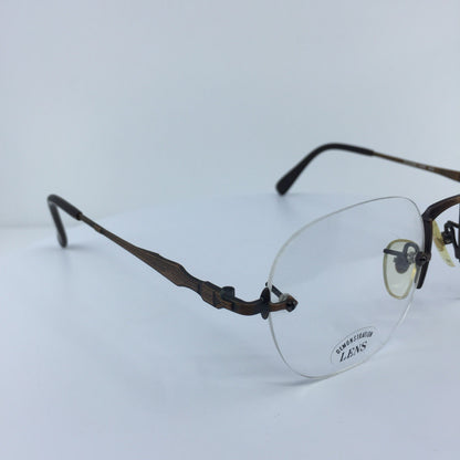 Vintage Beau Monde Collection Westbury Brown Eyeglasses - Super Vision Optical