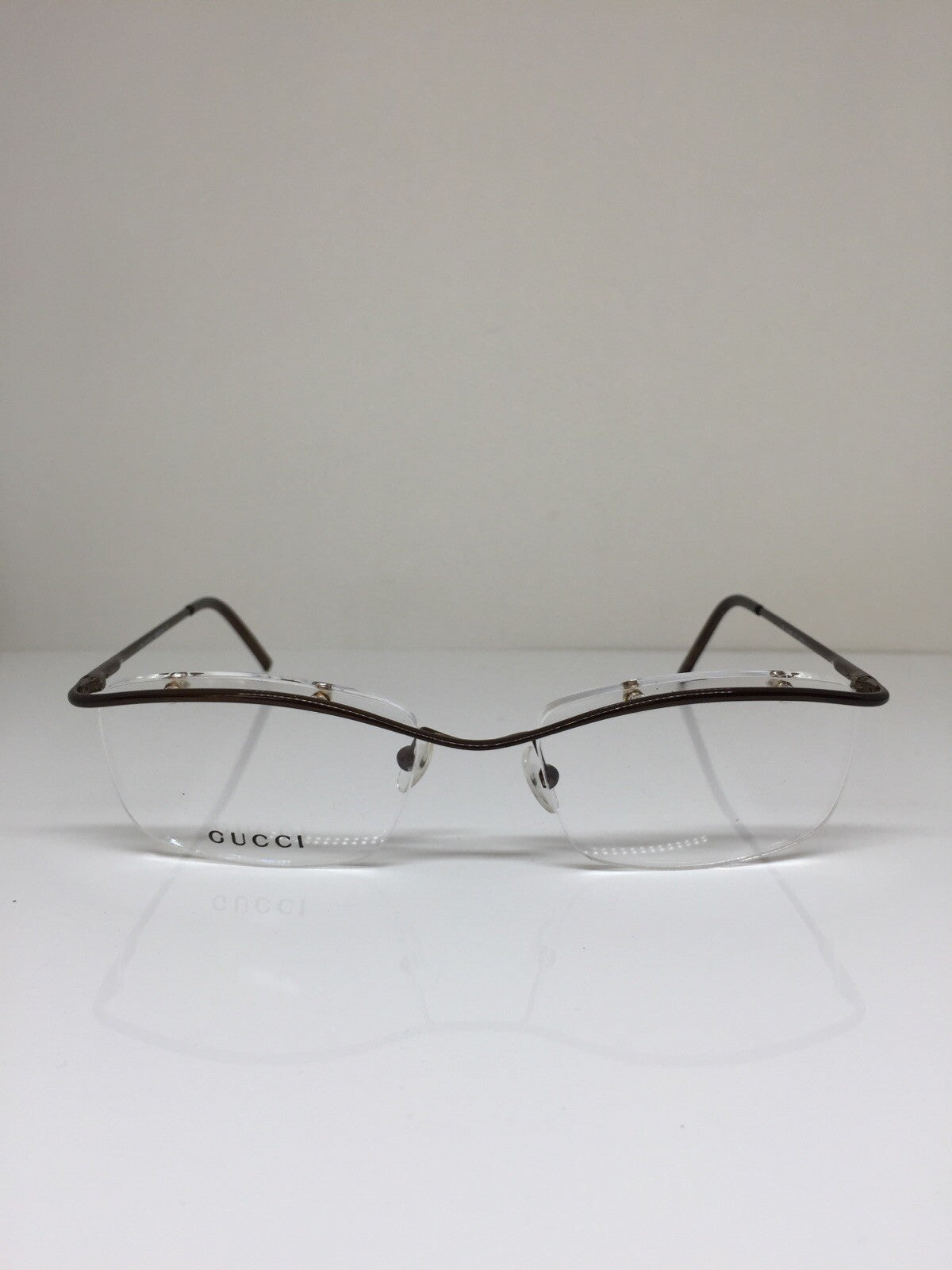 Vintage Gucci GG 1654 Brown Eyeglasses - Super Vision Optical
