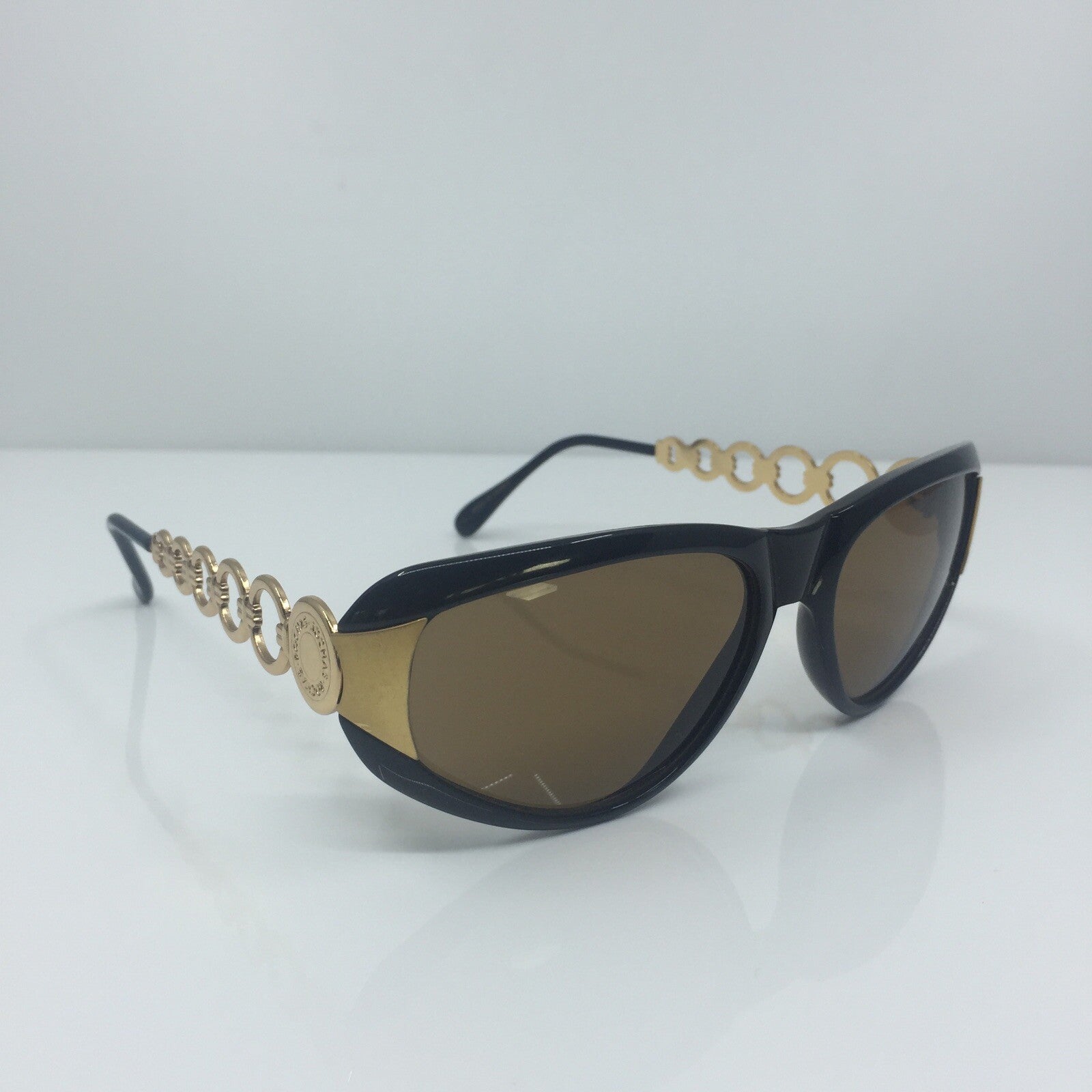 Vintage Rochas Paris ROCHAS PARIS 9004 Gold Sunglasses - Super Vision Optical