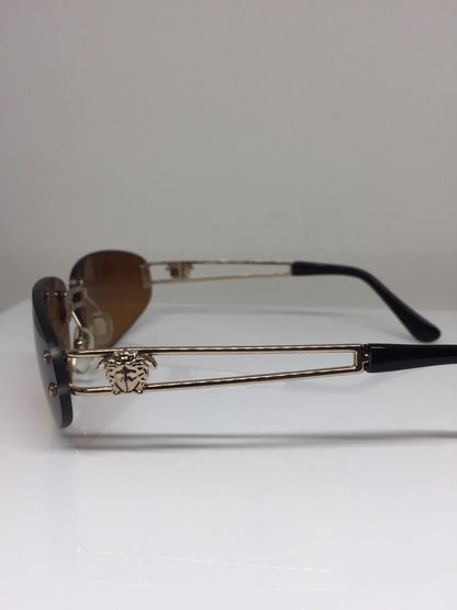 Vintage Versace X53 Gold Sunglasses - Super Vision Optical