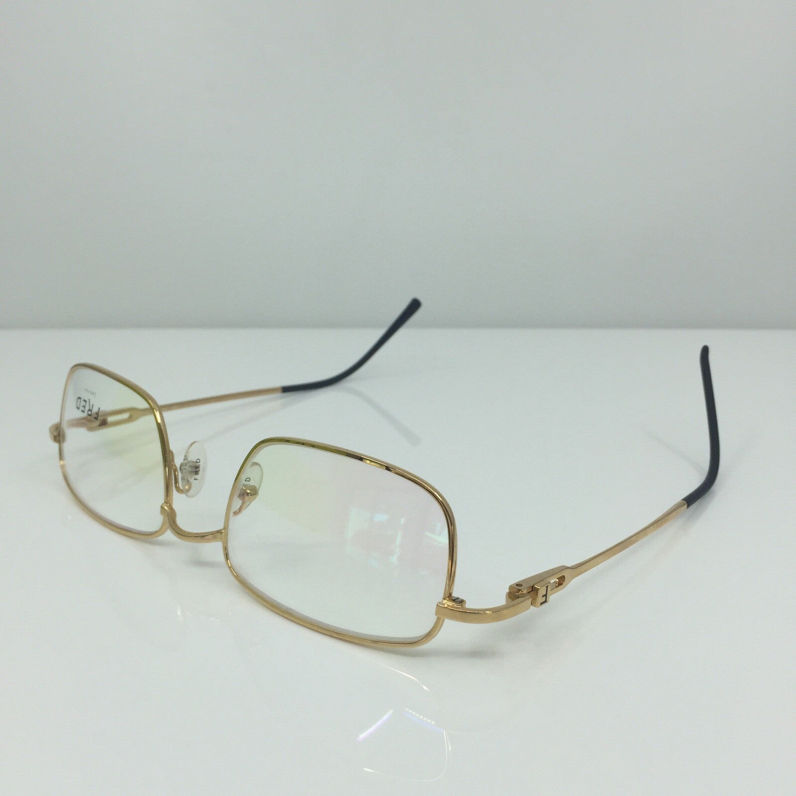 Vintage Fred Lunettes Alaska C1 Gold Eyeglasses - Super Vision Optical