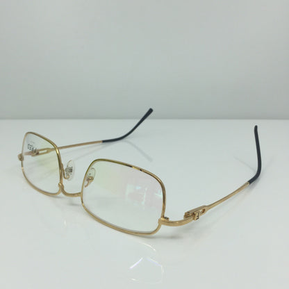 Vintage Fred Lunettes Alaska C1 Gold Eyeglasses - Super Vision Optical