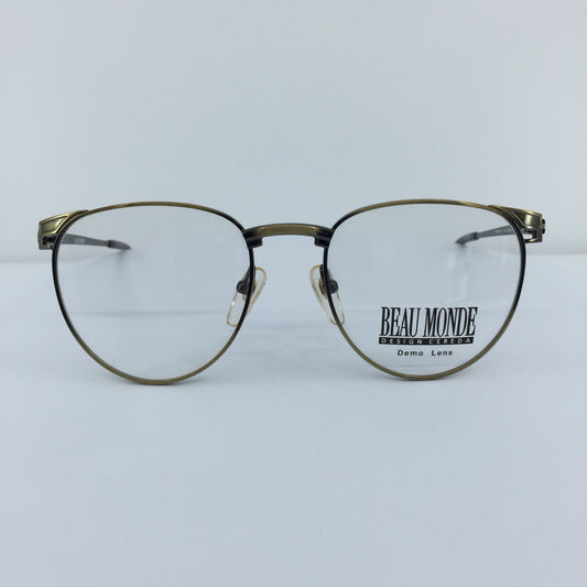 Vintage Beau Monde Collection Bentley Gold Eyeglasses - Super Vision Optical