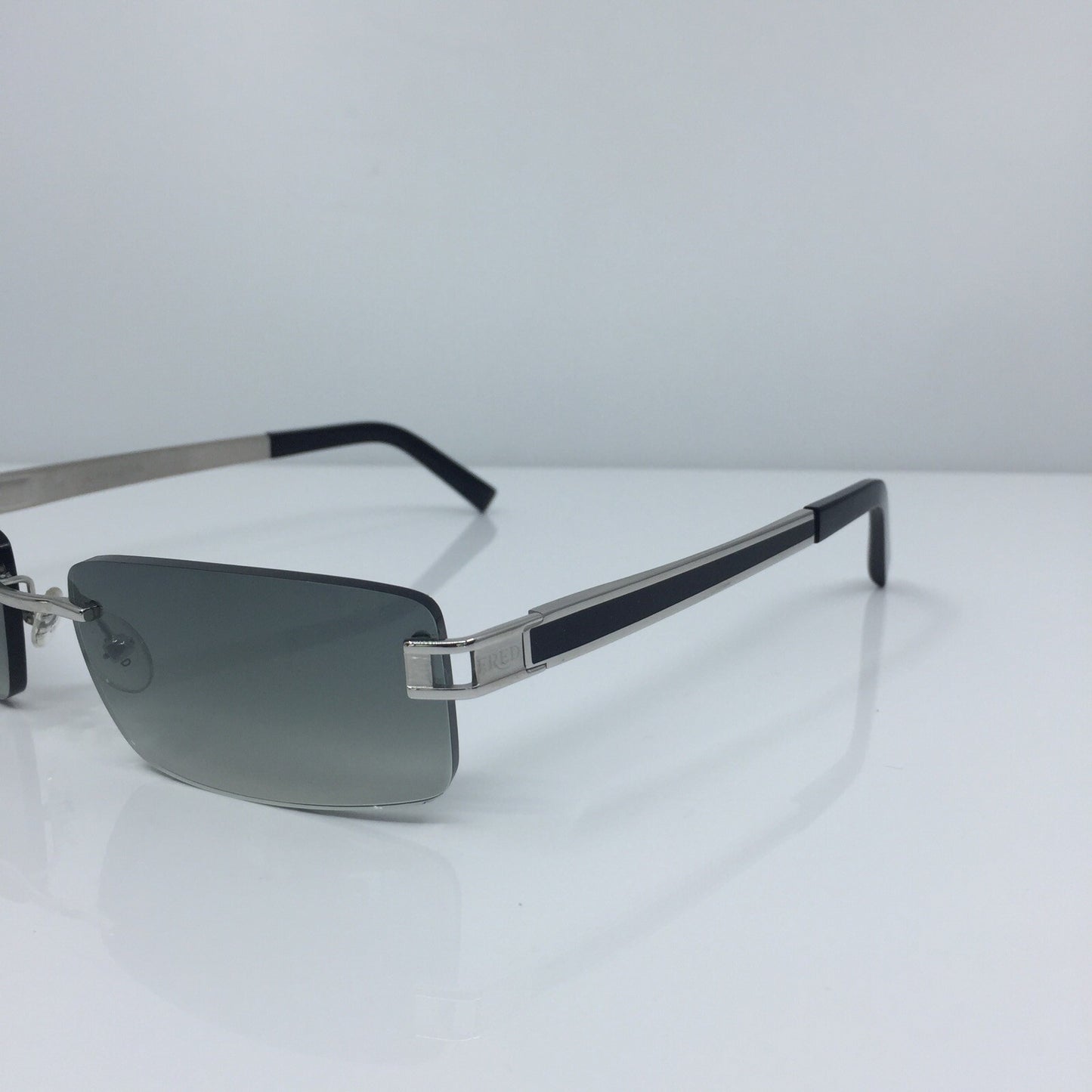 Vintage Fred Lunettes Fred Hawai F1 Sunglasses Silver Sunglasses - Super Vision Optical