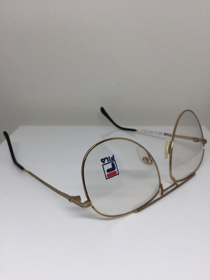 Vintage Fila FILA 6503 Gold Eyeglasses - Super Vision Optical