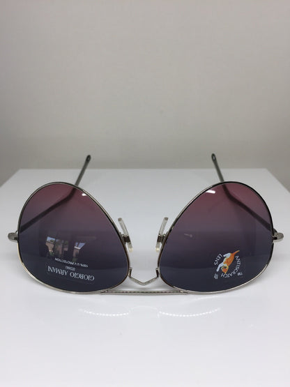 Vintage Giorgio Armani GA 615 S Silver Sunglasses - Super Vision Optical