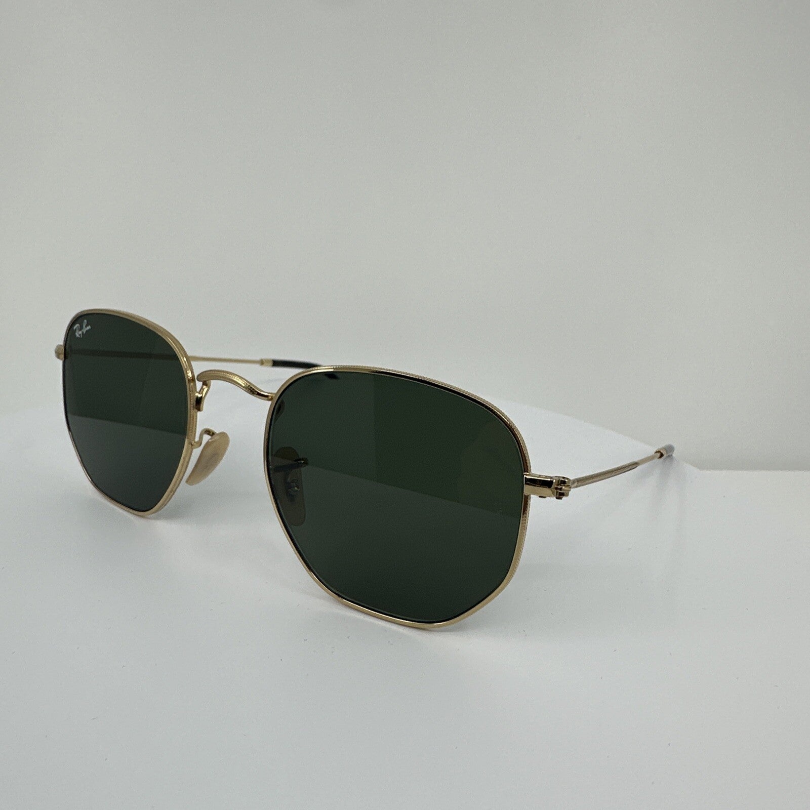Vintage Ray-Ban RB3548N 001 51-21 Gold Sunglasses - Super Vision Optical