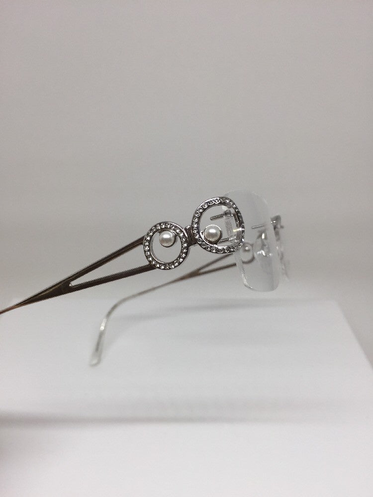 Vintage Daniel Swarovski S 220 6051 Gold Eyeglasses - Super Vision Optical