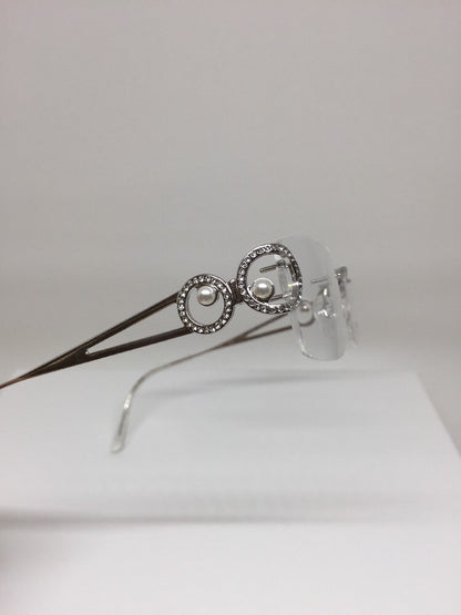 Vintage Daniel Swarovski S 220 6051 Gold Eyeglasses - Super Vision Optical
