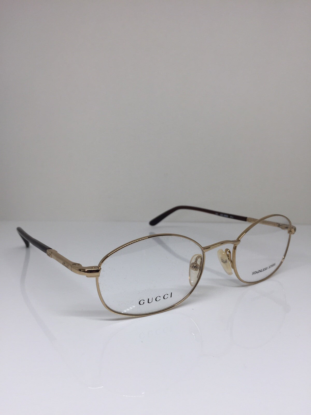 Vintage Gucci GG 2650 Gold Eyeglasses - Super Vision Optical