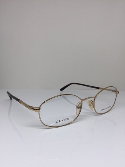 Vintage Gucci GG 2650 Gold Eyeglasses - Super Vision Optical