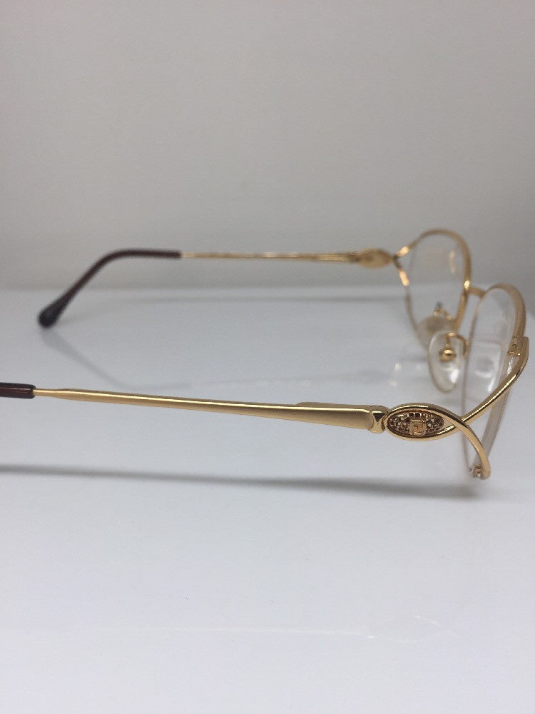 Vintage Fendi F82 GOLDEN GLIMMER Gold Sunglasses - Super Vision Optical