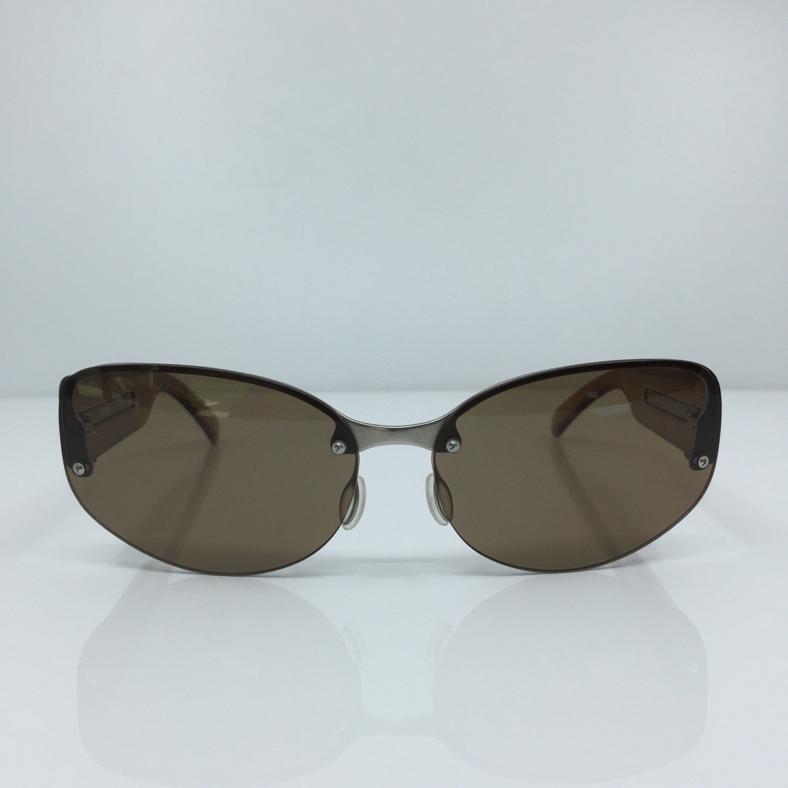 Vintage Prada SPR 59B Silver Sunglasses - Super Vision Optical