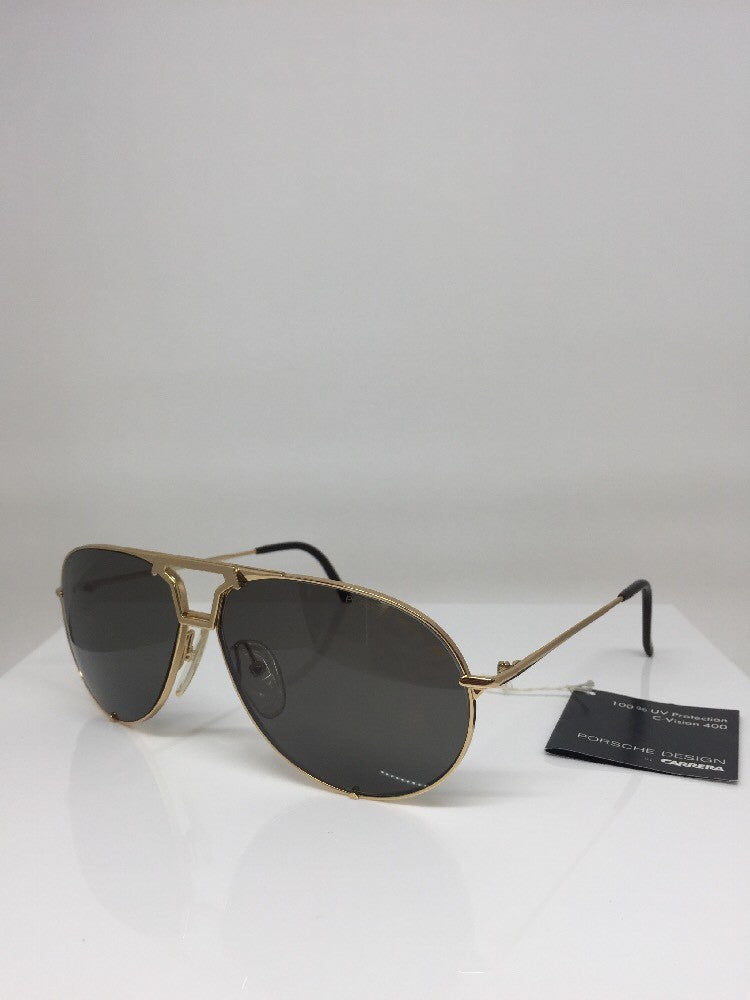 Vintage Porsche Design P5651 Gold Sunglasses - Super Vision Optical