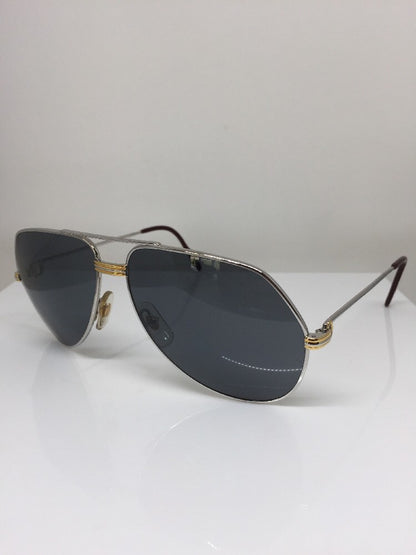Vintage Cartier T8100067 Gold Sunglasses - Super Vision Optical