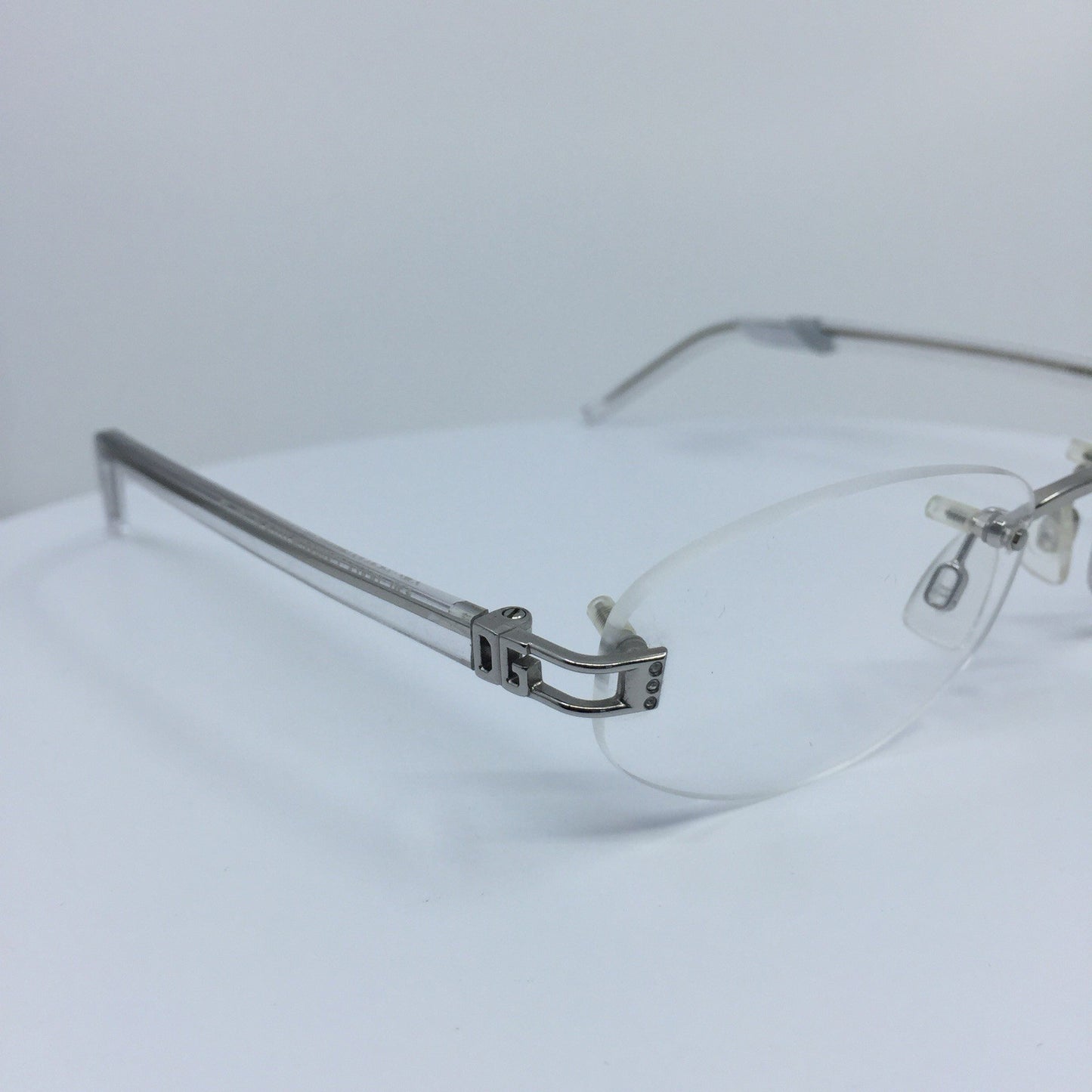 Vintage Dolce & Gabbana DG 460 Silver Eyeglasses - Super Vision Optical