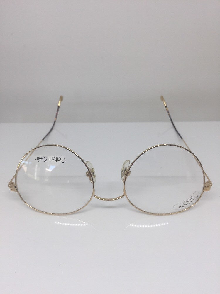 Vintage Calvin Klein CK 114 Gold Sunglasses - Super Vision Optical
