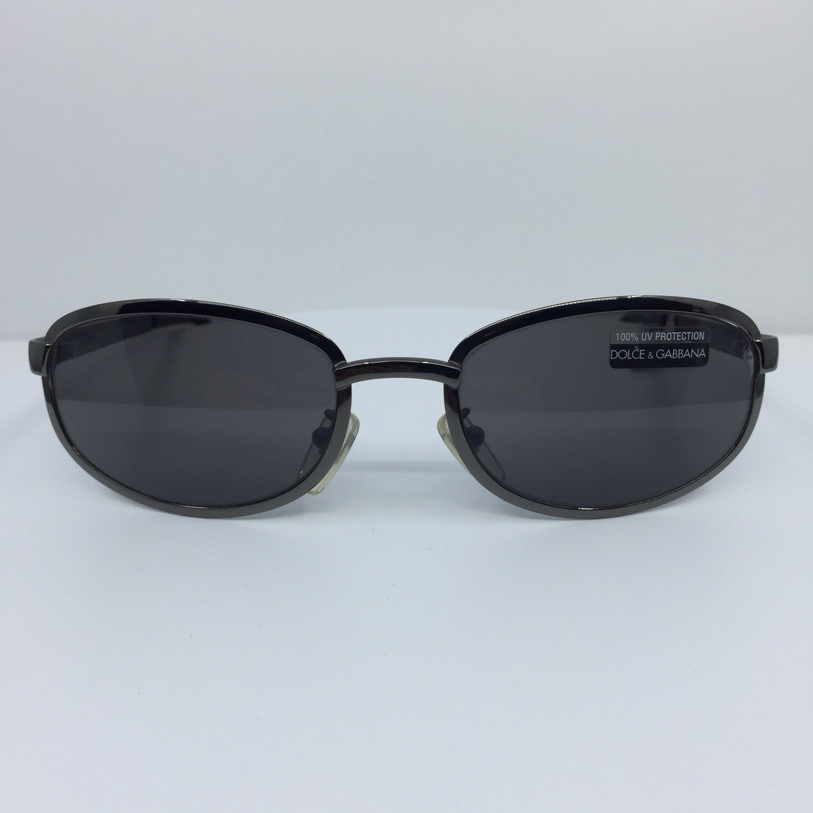 Vintage Dolce & Gabbana DG 102 Gunmetal Sunglasses - Super Vision Optical