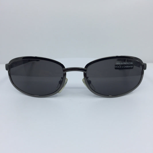 Vintage Dolce & Gabbana DG 102 Gunmetal Sunglasses - Super Vision Optical