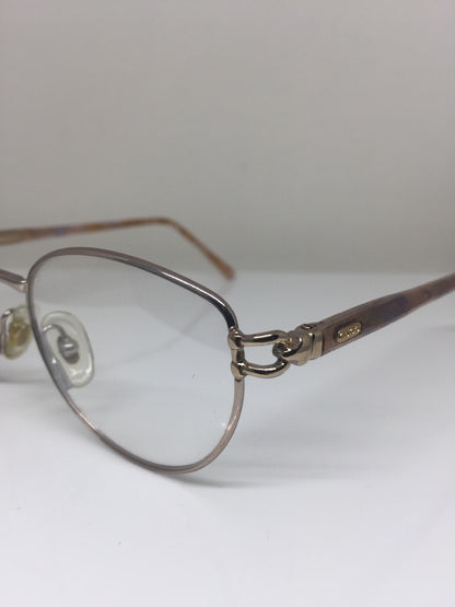 Vintage Gucci GG 2374 Gold Eyeglasses - Super Vision Optical