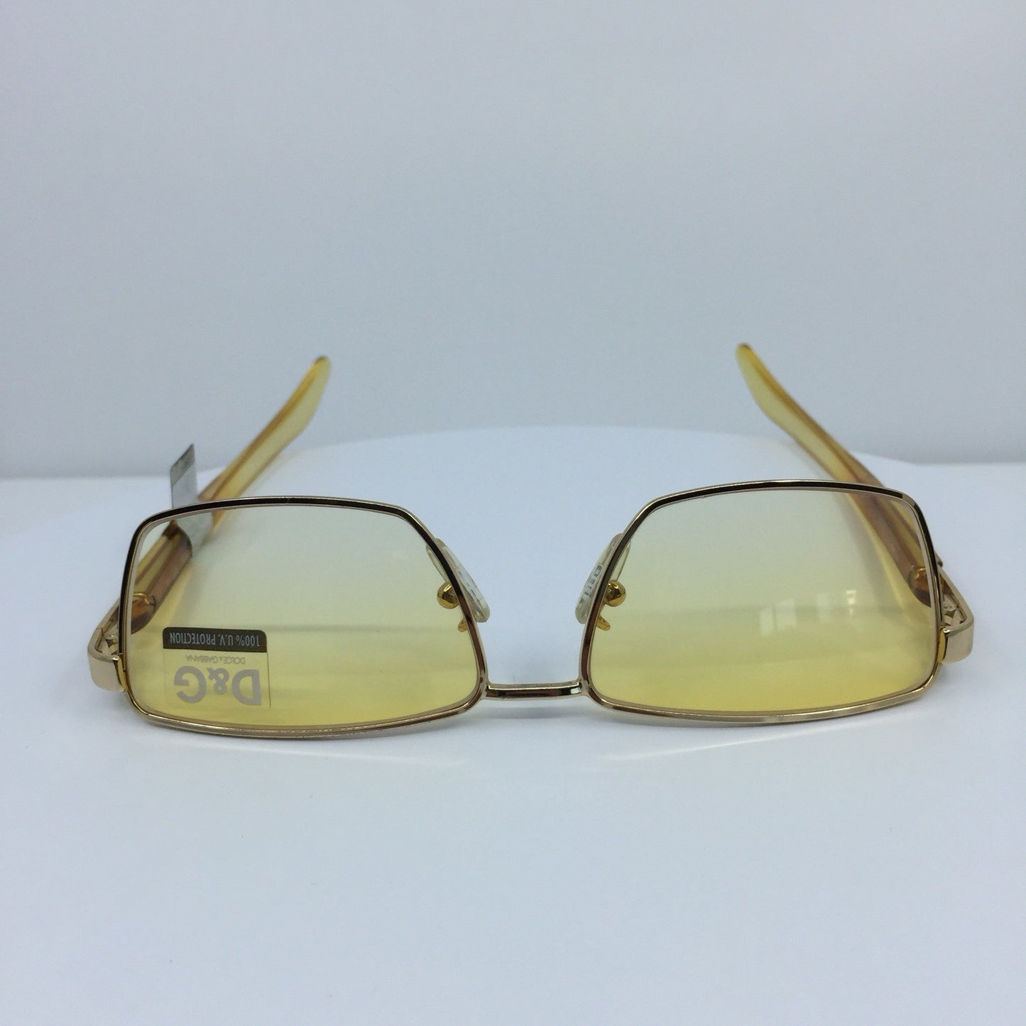 Vintage Dolce & Gabbana DG 2050 Gold Sunglasses - Super Vision Optical