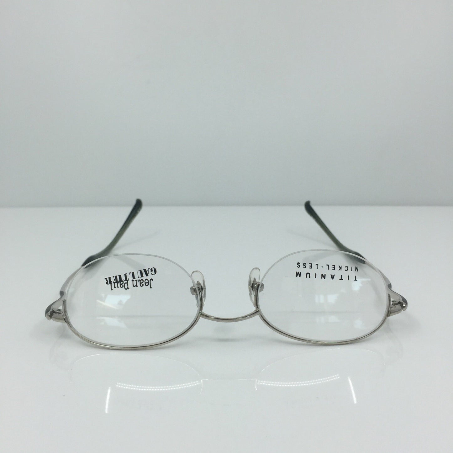 Vintage Jean Paul Gaultier JPG 55-0031 Silver Eyeglasses - Super Vision Optical