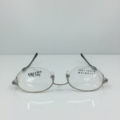 Vintage Jean Paul Gaultier JPG 55-0031 Silver Eyeglasses - Super Vision Optical
