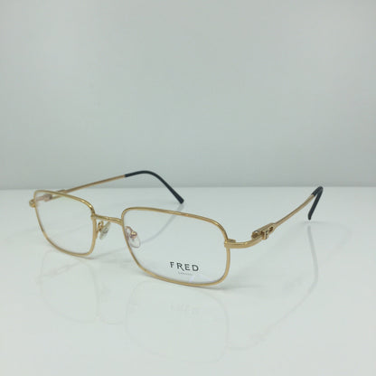 Vintage Fred Lunettes Alaska C1 Gold Eyeglasses - Super Vision Optical