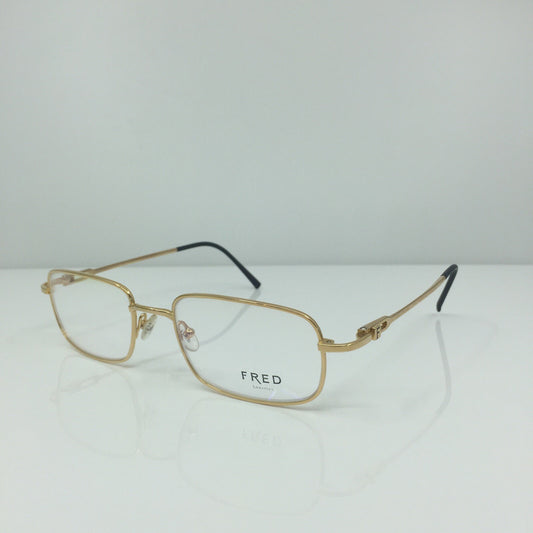 Vintage Fred Lunettes Alaska C1 Gold Eyeglasses - Super Vision Optical
