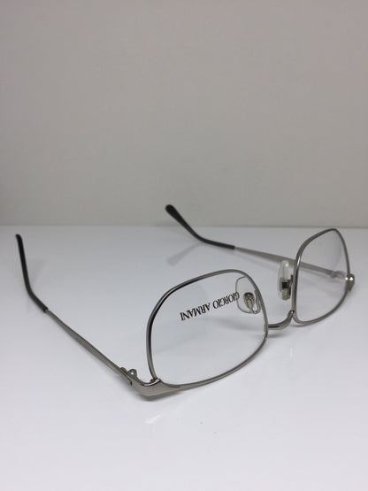 Vintage Giorgio Armani GA 262 Silver Eyeglasses - Super Vision Optical
