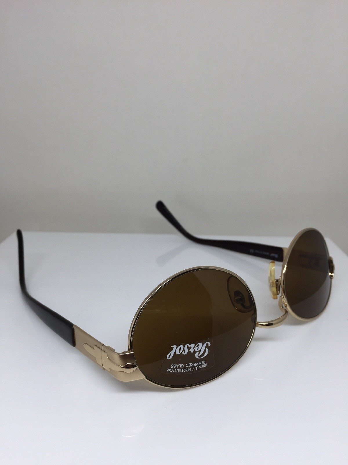 Vintage Persol PE 2058-S Gold Sunglasses - Super Vision Optical