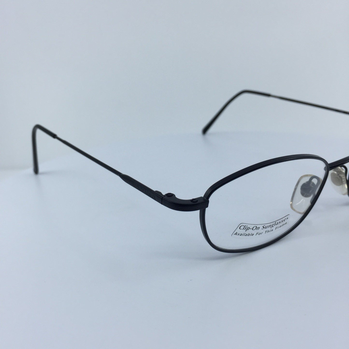 Vintage Giorgio Armani GA 1006 Black Eyeglasses - Super Vision Optical