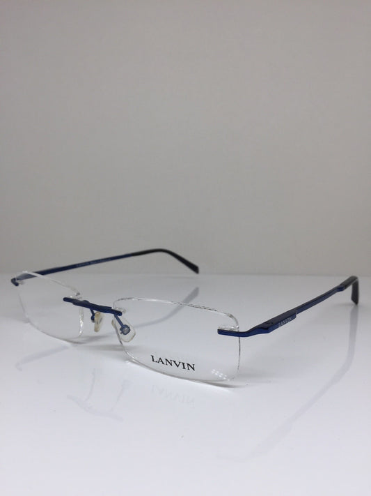 Vintage Lanvin LV 3105 Silver Eyeglasses - Super Vision Optical