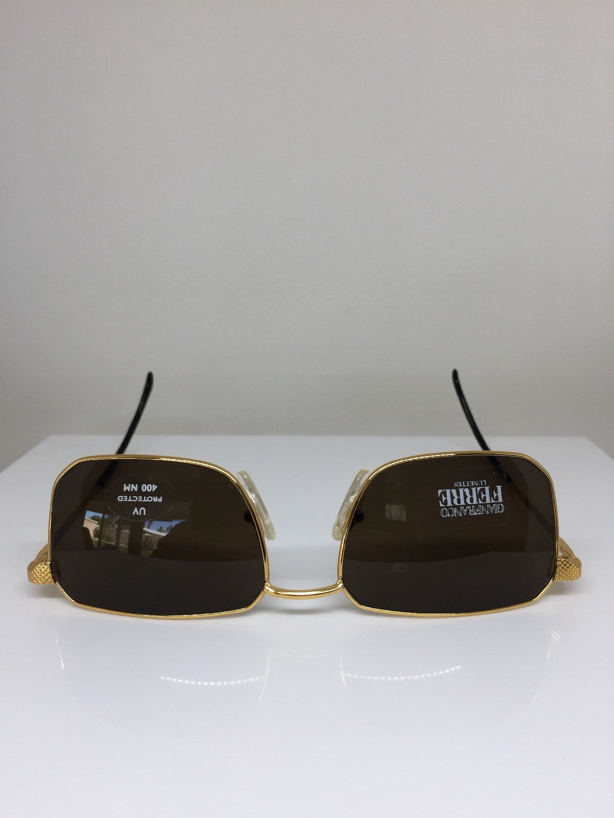 Vintage Gianfranco Ferre GFF 94/S Gold Sunglasses - Super Vision Optical