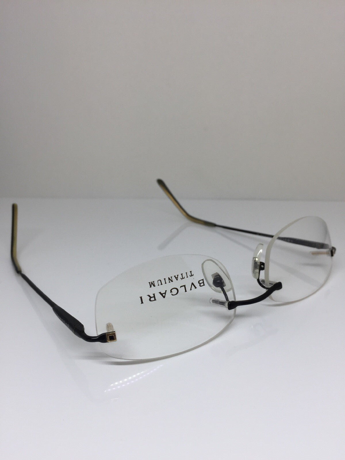 Vintage Bvlgari BVL 134-T Black Eyeglasses - Super Vision Optical