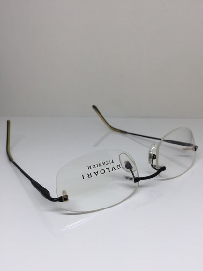 Vintage Bvlgari BVL 134-T Black Eyeglasses - Super Vision Optical