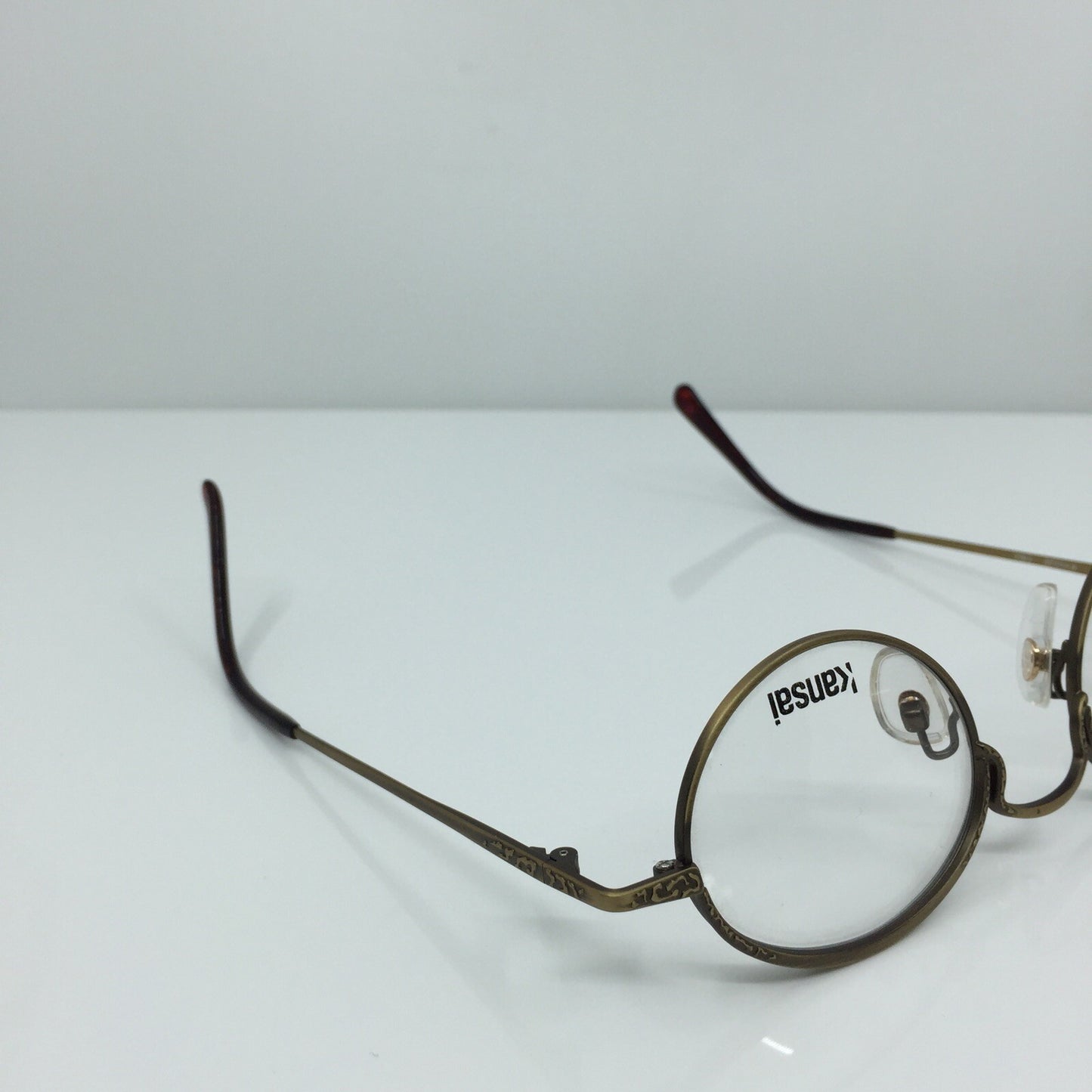 Vintage Kansai Yamamoto Kansai KY052E Gold Eyeglasses - Super Vision Optical