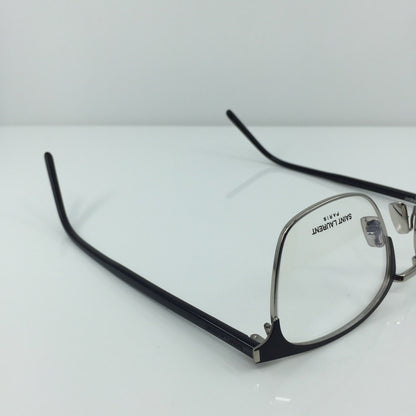Vintage Saint Laurent SL 224 Silver Eyeglasses - Super Vision Optical