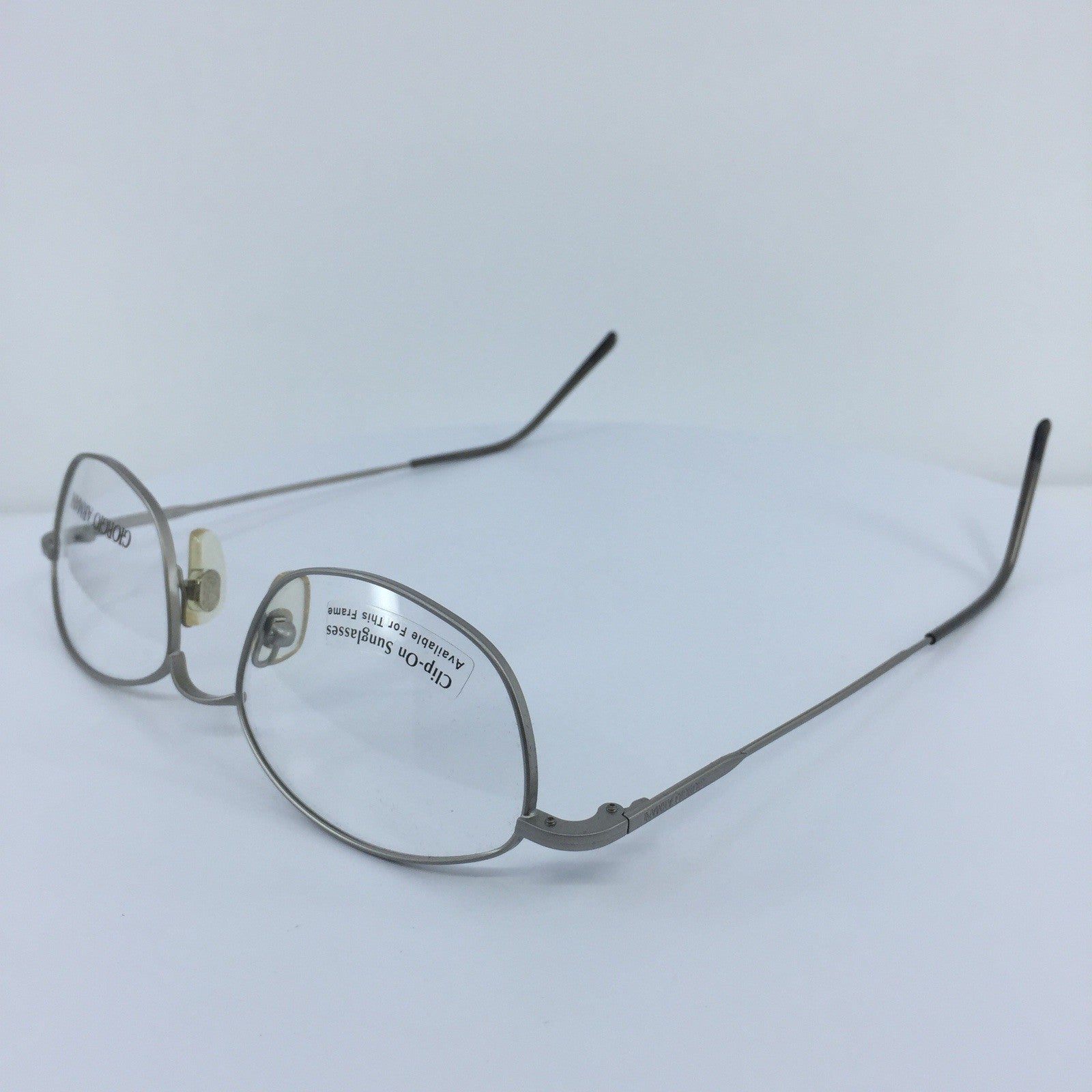Vintage Giorgio Armani GA 1006 Silver Eyeglasses - Super Vision Optical
