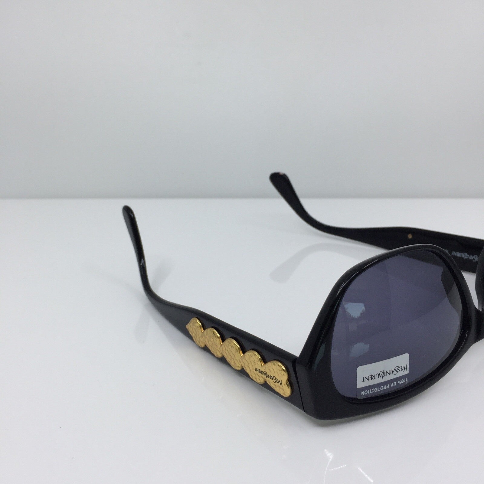 Vintage Saint Laurent YSL 6529 Gold Sunglasses - Super Vision Optical