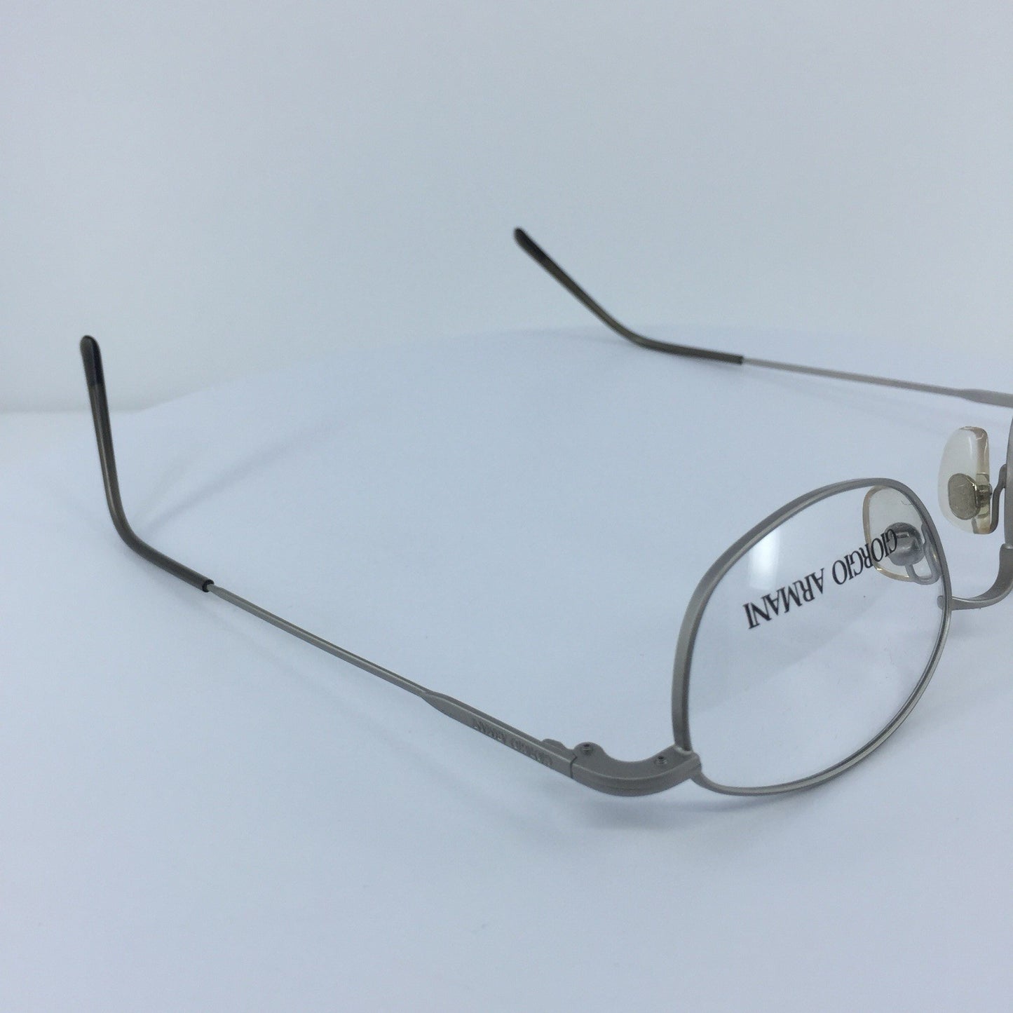 Vintage Giorgio Armani GA 1006 Silver Eyeglasses - Super Vision Optical