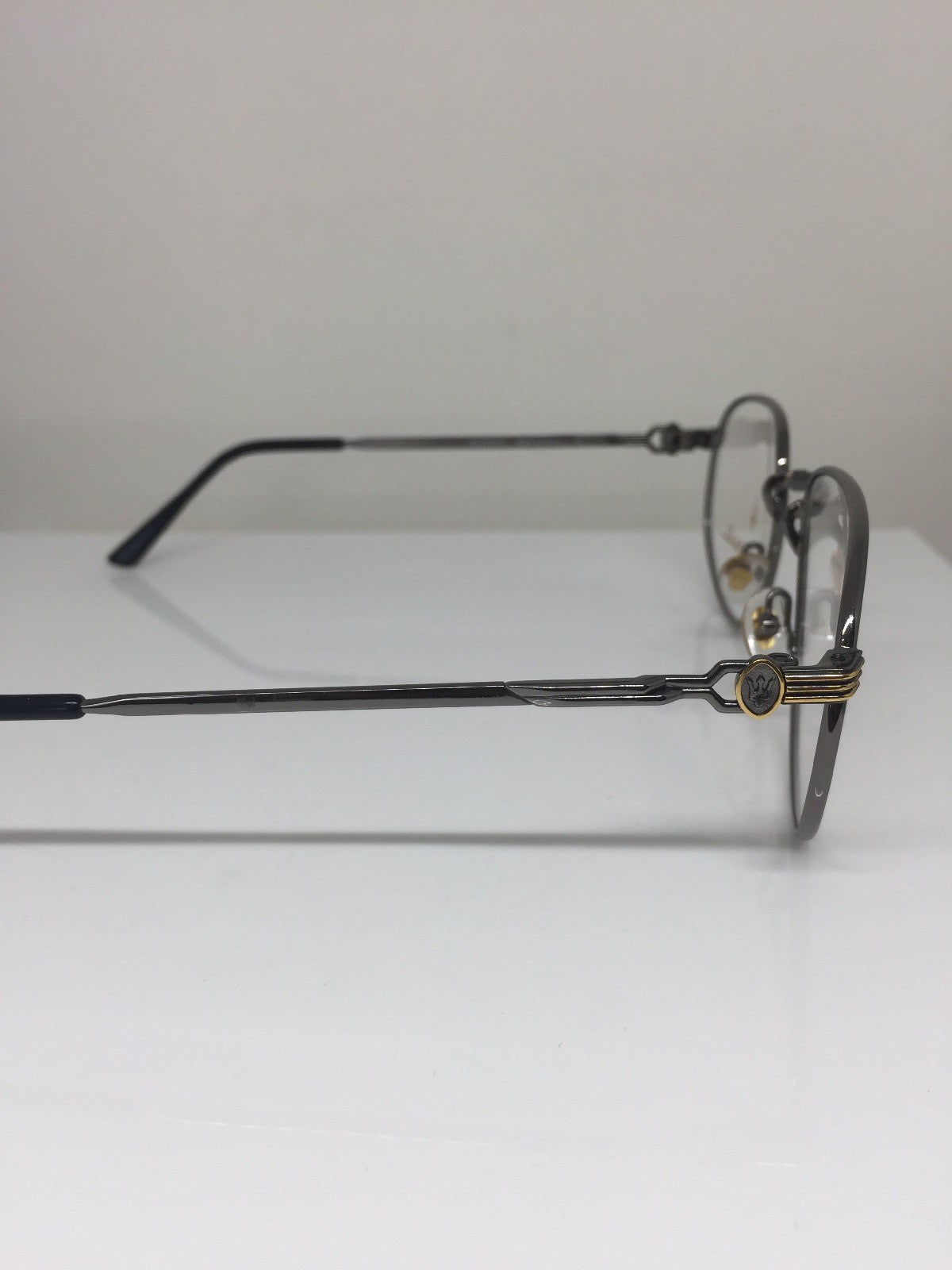 Vintage Maserati MASERATI 6213 Gunmetal Eyeglasses - Super Vision Optical