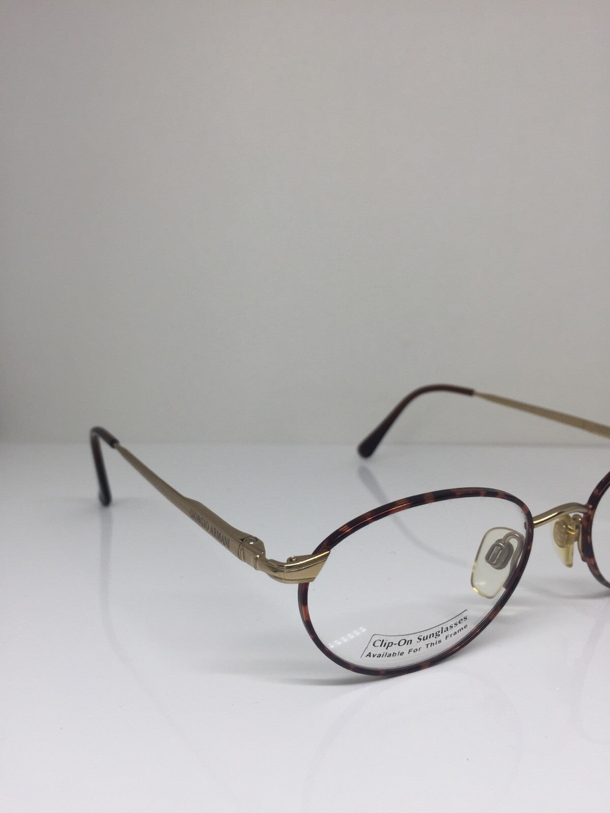 Vintage Giorgio Armani GA 237 Tortoise Eyeglasses - Super Vision Optical