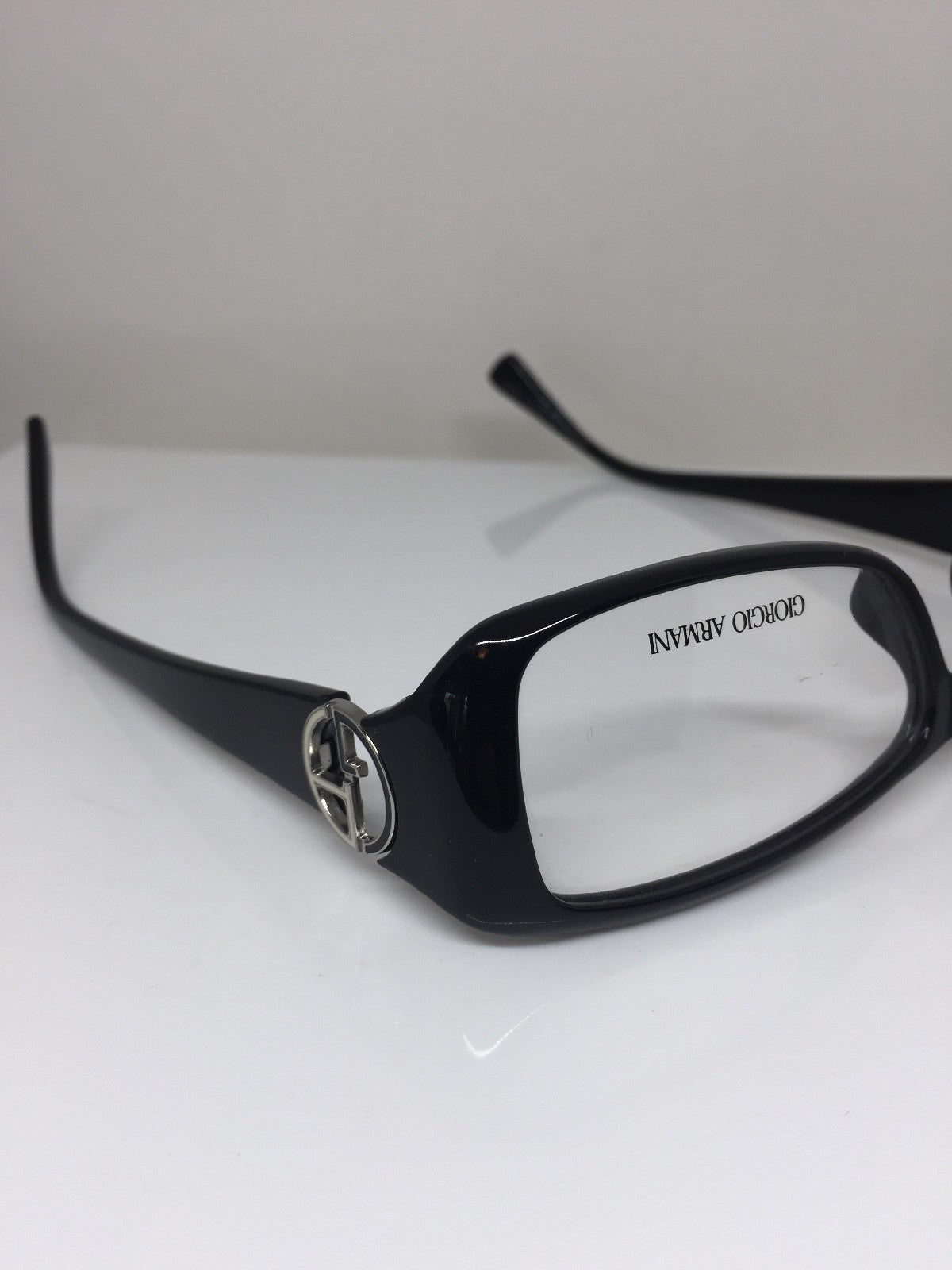 Vintage Giorgio Armani GA 589 Black Eyeglasses - Super Vision Optical