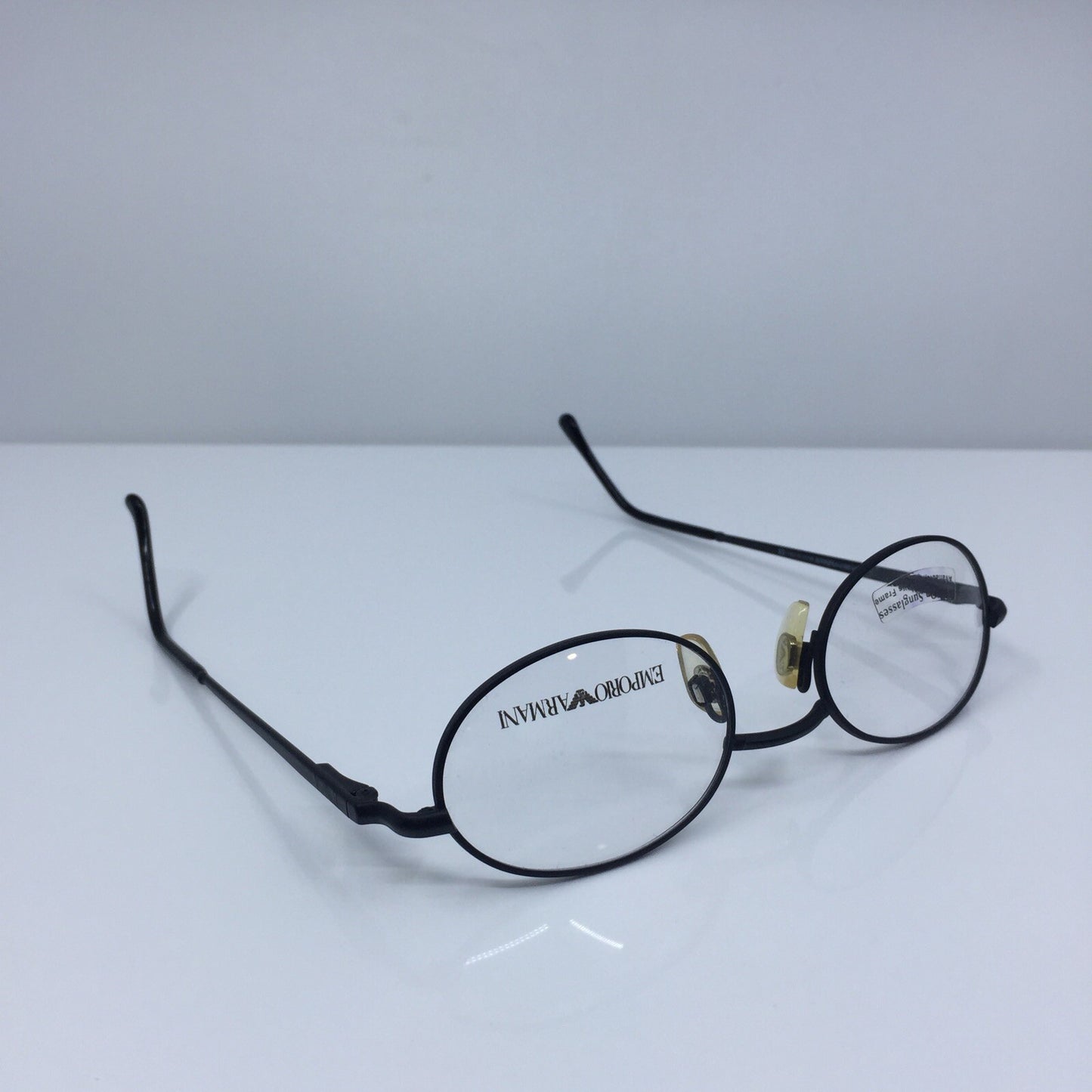 Vintage Emporio Armani EA 077 Black Eyeglasses - Super Vision Optical