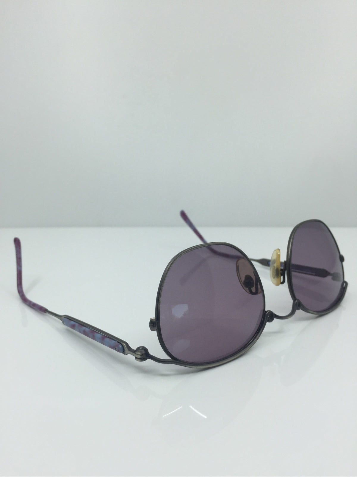 Vintage Japan Jewelry Association JJA 20-2604 Silver Sunglasses - Super Vision Optical